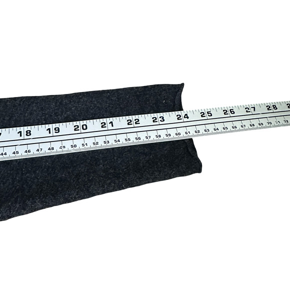 360 Cashmere Cardigan Sweater Women’s Medium Charcoal Gray Cashmere Wool Blend - Picture 9 of 10